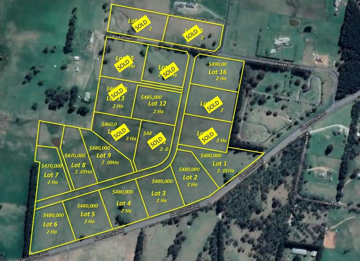 [Land for Sale] Bracken Estate, Oberon OpenLot